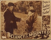 Clancy of the Mounted Canvas Poster