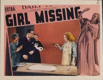Girl Missing Metal Framed Poster