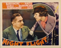 Night Flight Metal Framed Poster