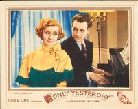 Only Yesterday Poster with Hanger