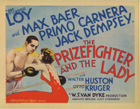 The Prizefighter and the Lady poster