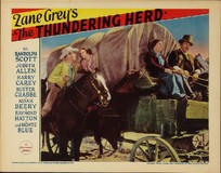 The Thundering Herd Canvas Poster