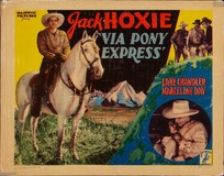 Via Pony Express Metal Framed Poster