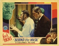 Behind the Mask Poster with Hanger