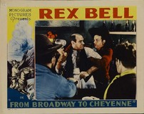 Broadway to Cheyenne Metal Framed Poster
