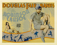 Mr. Robinson Crusoe Wooden Framed Poster