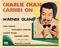 Charlie Chan Carries On calendar