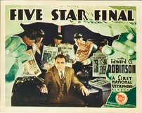 Five Star Final Wooden Framed Poster