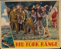 Red Fork Range pillow