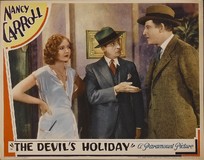 The Devil's Holiday Wooden Framed Poster