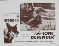 The Lone Defender Metal Framed Poster