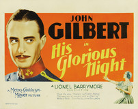 His Glorious Night poster