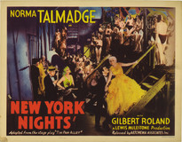 New York Nights Wooden Framed Poster