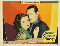 Sunset Pass Metal Framed Poster