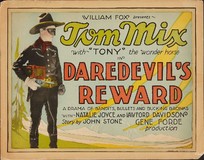 Daredevil's Reward poster