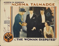 The Woman Disputed Wooden Framed Poster