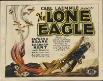 The Lone Eagle Wooden Framed Poster