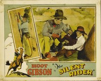 The Silent Rider Wooden Framed Poster