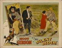 The Silent Rider Metal Framed Poster
