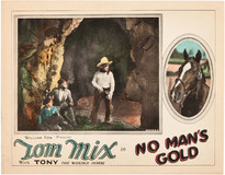 No Man's Gold Wooden Framed Poster