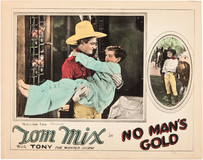 No Man's Gold Poster with Hanger