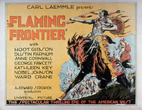 The Flaming Frontier Mouse Pad 2222771