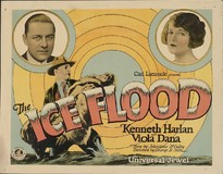The Ice Flood Canvas Poster