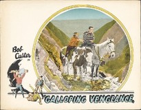 Galloping Vengeance Poster with Hanger