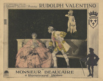 Monsieur Beaucaire calendar