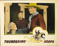 Thundering Hoofs Metal Framed Poster