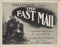 The Fast Mail Wooden Framed Poster