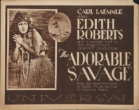 The Adorable Savage poster
