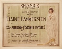The Shadow of Rosalie Byrnes poster