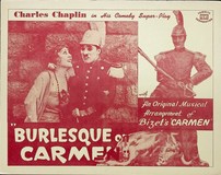 Burlesque on Carmen Poster with Hanger