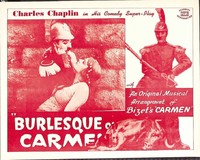 Burlesque on Carmen Poster with Hanger