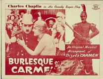 Burlesque on Carmen Wooden Framed Poster
