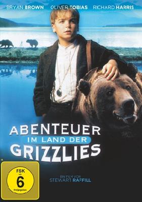 Grizzly Falls Poster with Hanger