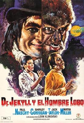 Dr. Jekyll y el Hombre Lobo pillow