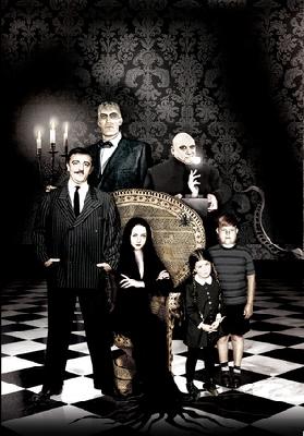 The Addams Family Wooden Framed Poster