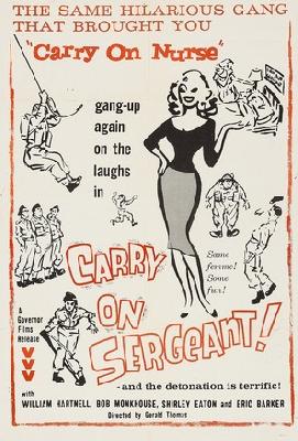 Carry on Sergeant Poster with Hanger