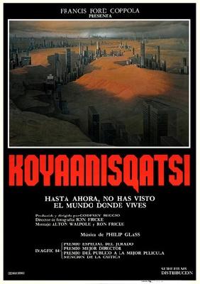 Koyaanisqatsi Poster with Hanger