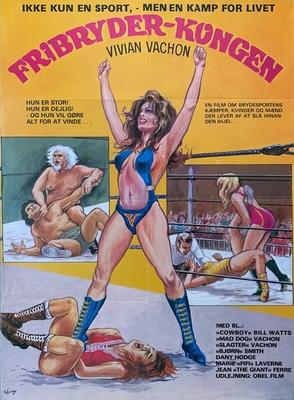 The Wrestling Queen mouse pad
