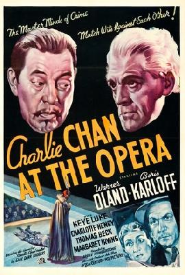 Charlie Chan at the Opera Poster with Hanger