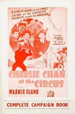 Charlie Chan at the Circus Stickers 2236065