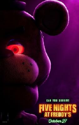 Five Nights at Freddy's Poster with Hanger