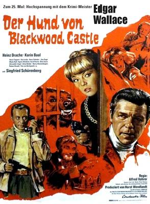 Der Hund von Blackwood Castle Wooden Framed Poster