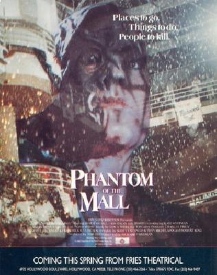 Phantom of the Mall: Eric's Revenge pillow