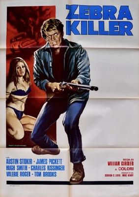 The Zebra Killer Wooden Framed Poster