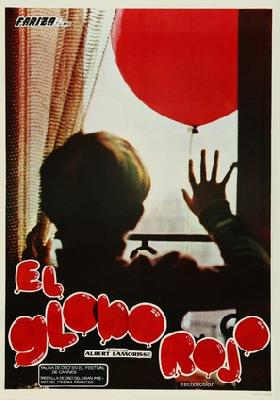 Le ballon rouge Metal Framed Poster