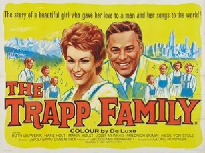 Die Trapp-Familie Wooden Framed Poster